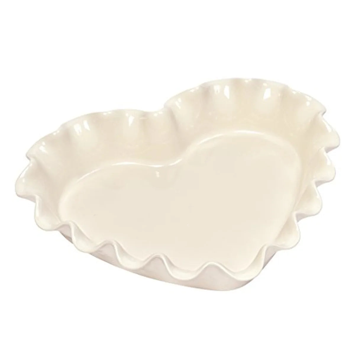 Emile Henry stampo cuore in ceramica rosso per dolci e torte