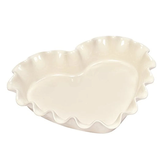 Emile Henry stampo cuore in ceramica rosso per dolci e torte