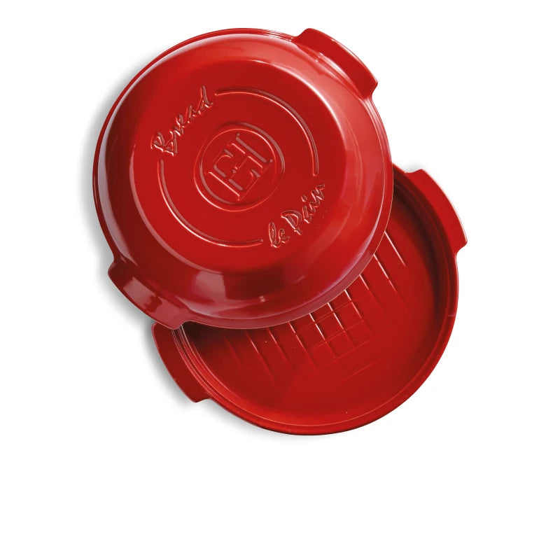 Emile Henry Set Pane Accessorio Ceramica vista dall'alto ceramica