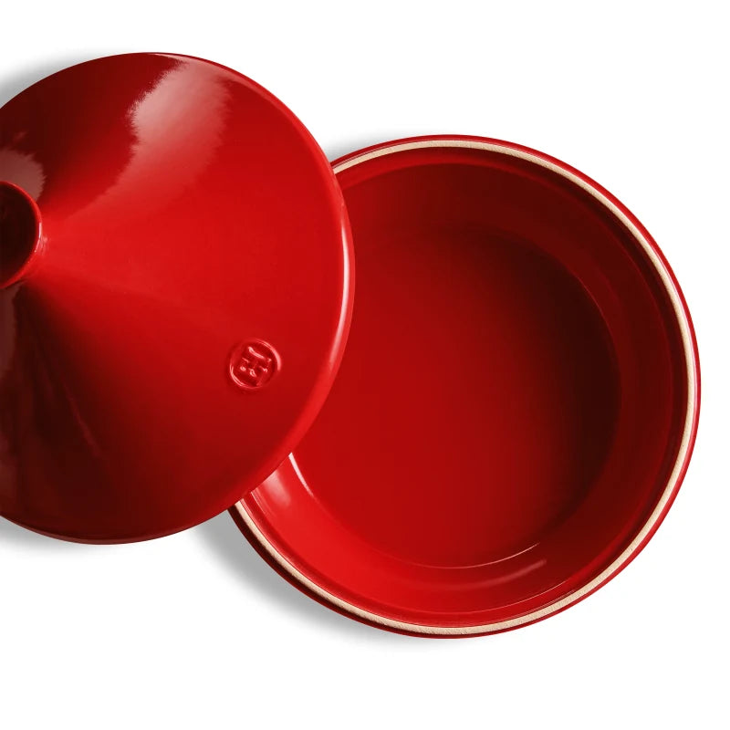 Emile Henry Tagine Edizione Limitata Pentola Ceramica vista dall'alto ceramica
