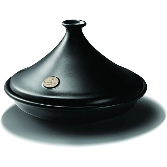 Emile Henry Tajine 6-8 persone in ceramica nera, perfetto per la cucina moderna
