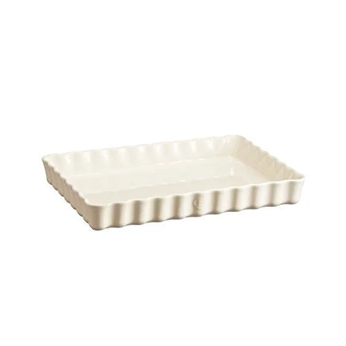 Emile Henry tortiera rettangolare ceramica antigraffio per cottura torte