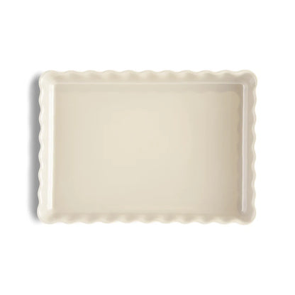 Emile Henry Tortiera Rettangolare Stampo Ceramica Provenza dettaglio ceramica