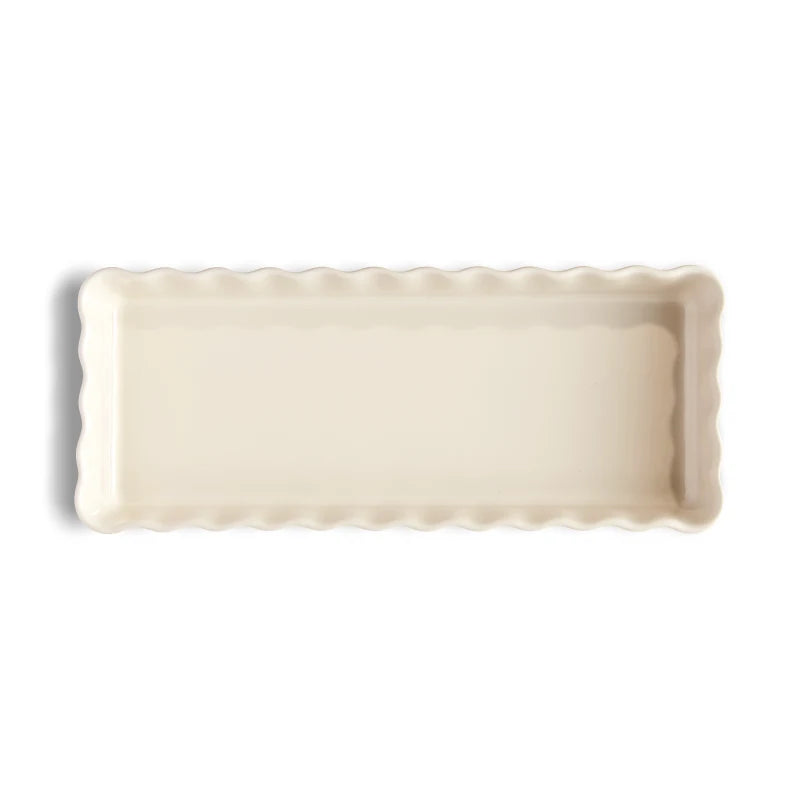 Emile Henry Tortiera Rettangolare Teglia Ceramica vista dall'alto ceramica
