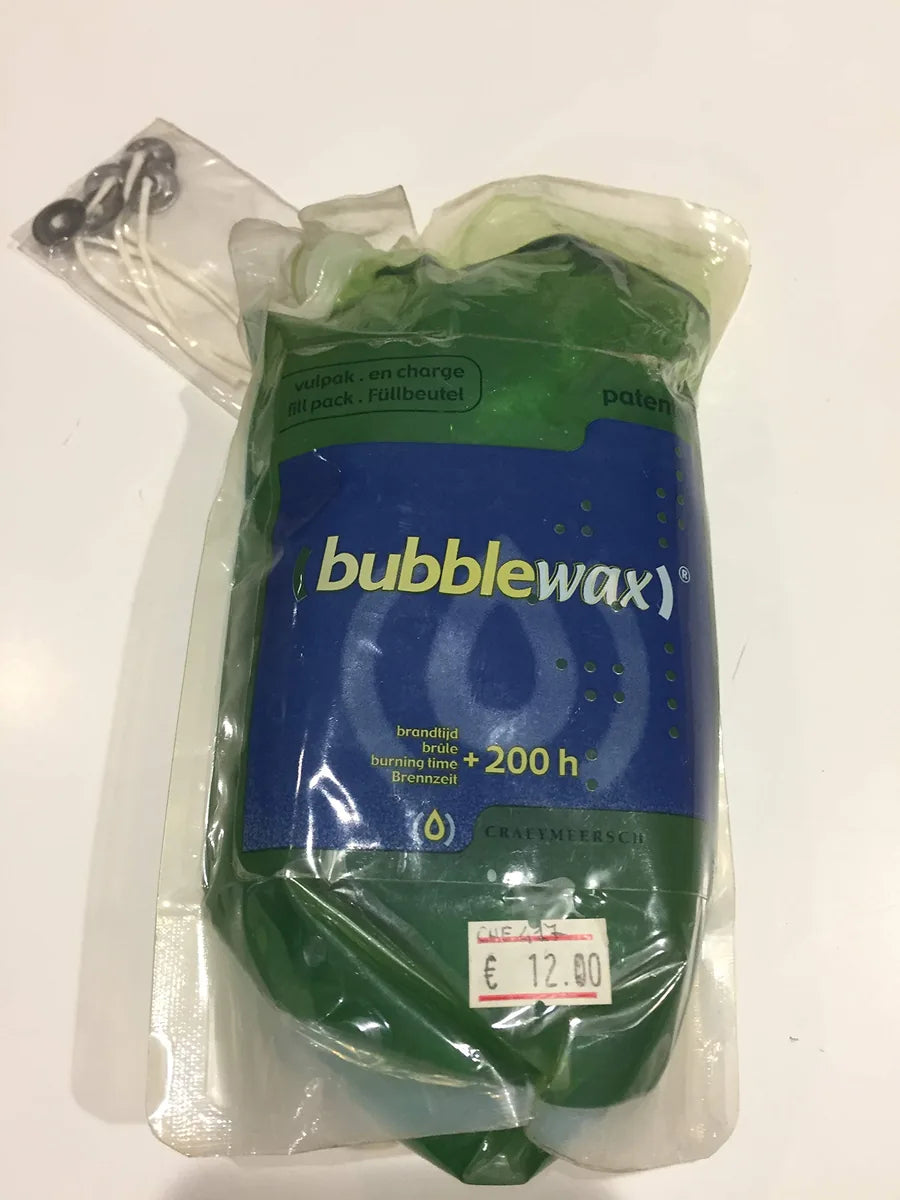 ESTEBAN BUBBLEWAX Cera per Candele 600 ML con 5 stoppini colori assortiti