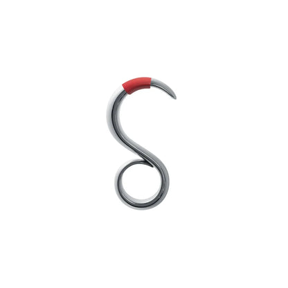 Alessi — StaySafe GCH04 | Portachiavi no touch in zama cromata RED