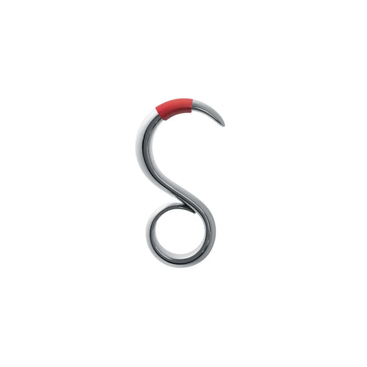 Alessi — StaySafe GCH04 | Portachiavi no touch in zama cromata RED