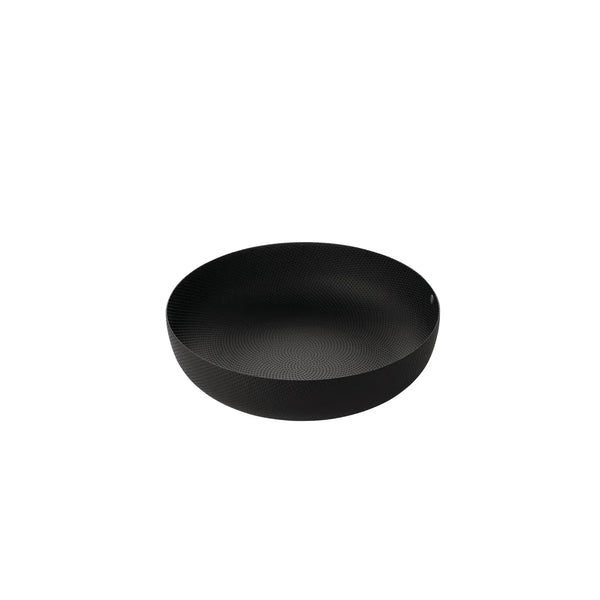 Alessi — JM17/24 JM17/24 BT | Cestino rotondo nero Jasper Morrison — Alessi