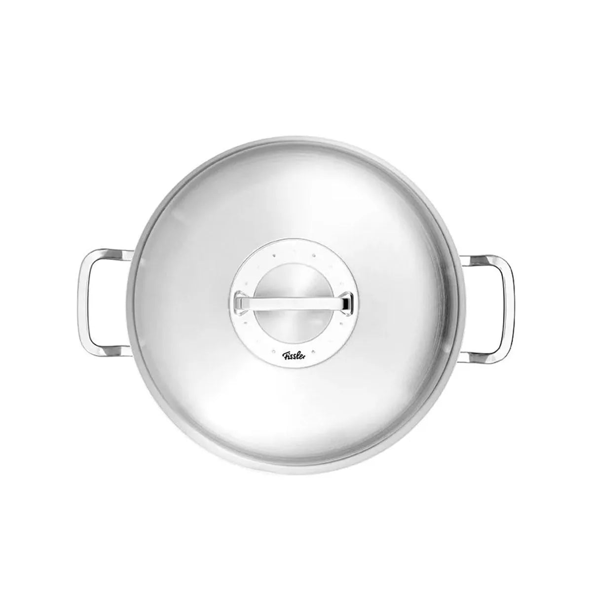 Fissler Rostiera in Acciaio Inox 4.8L 28cm argentato, prodotto tedesco per tutti i piani cottura