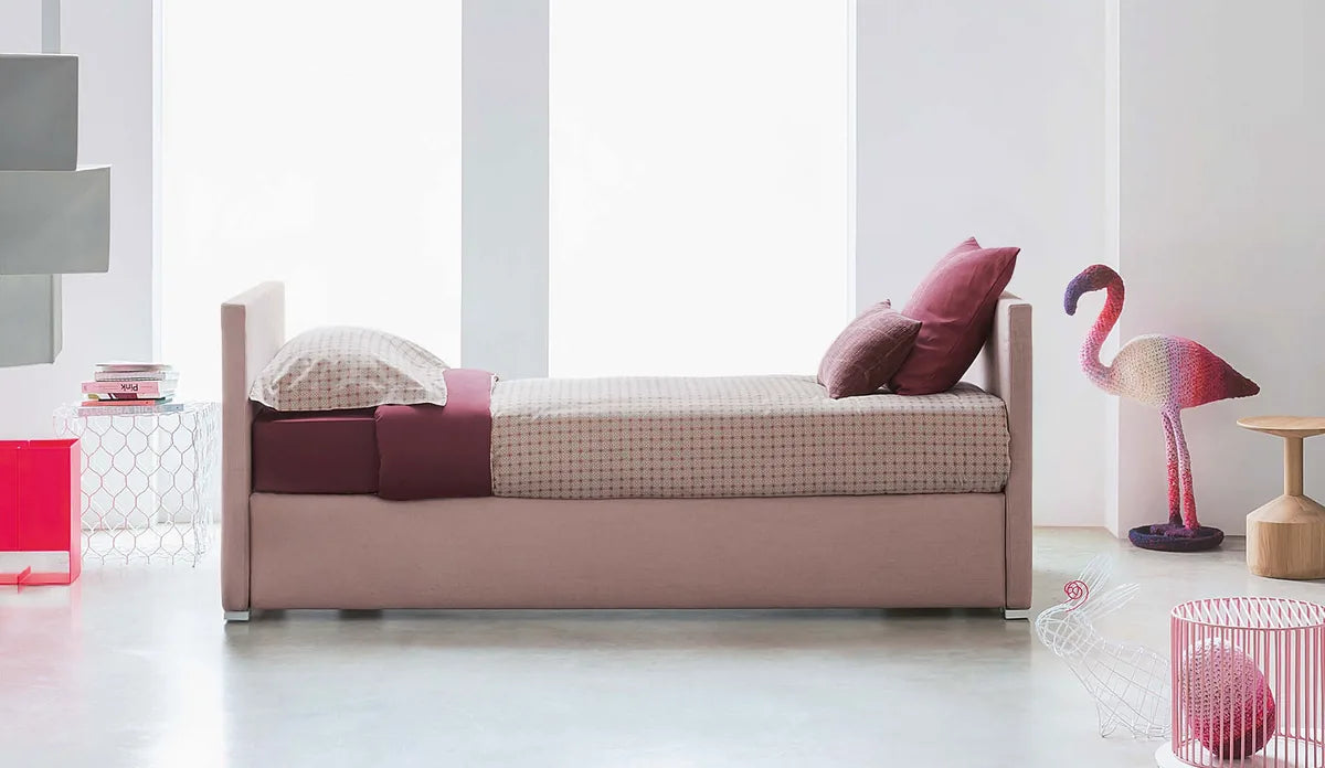 Flou Biss Trasformabile letto singolo trasformabile con contenitore salvaspazio design italiano