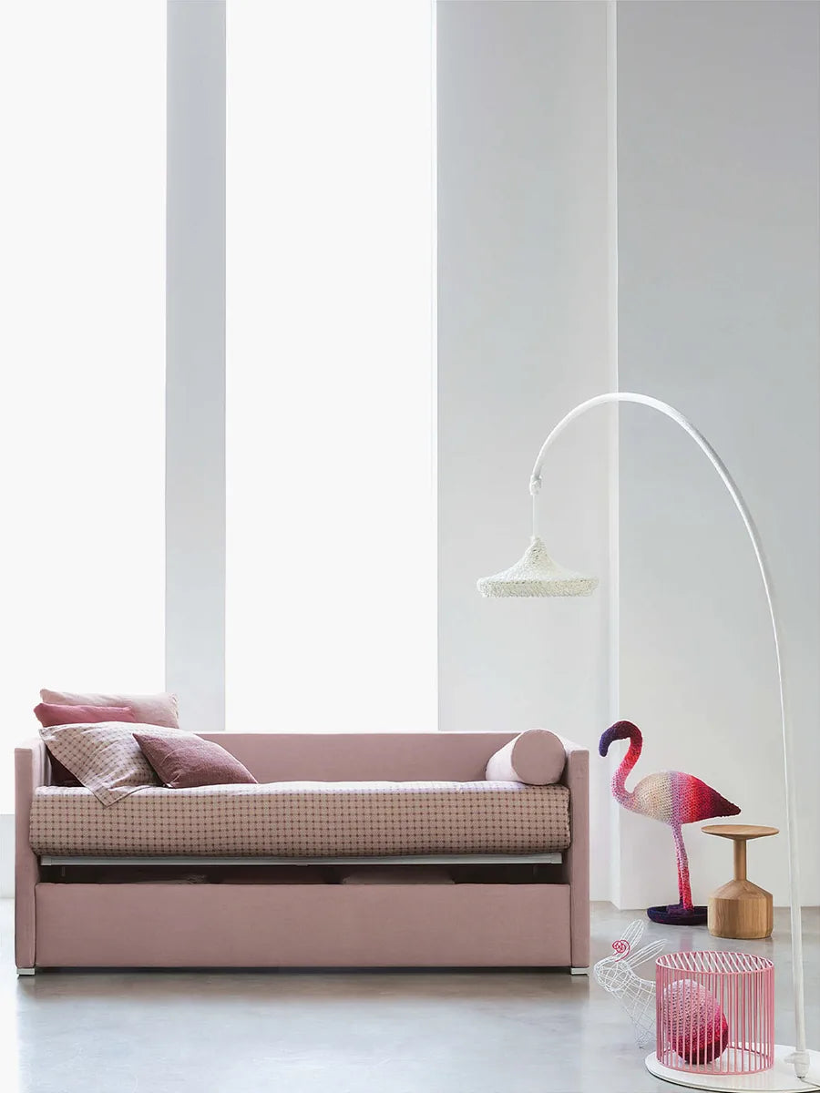 Flou Biss Trasformabile letto singolo trasformabile con contenitore salvaspazio design italiano