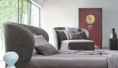 Flou Céline Poltrona trasformabile in letto, design Riccardo Giovanetti, rivestimento sfoderabili in tessuto