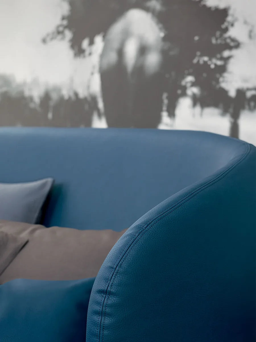 Flou Céline divano trasformabile in letto matrimoniale, design italiano sfoderabile