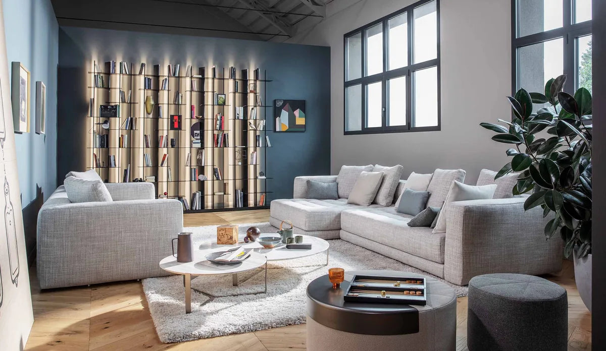 Flou Doze Componibile - divano modulare in tessuto, design Rodolfo Dordoni