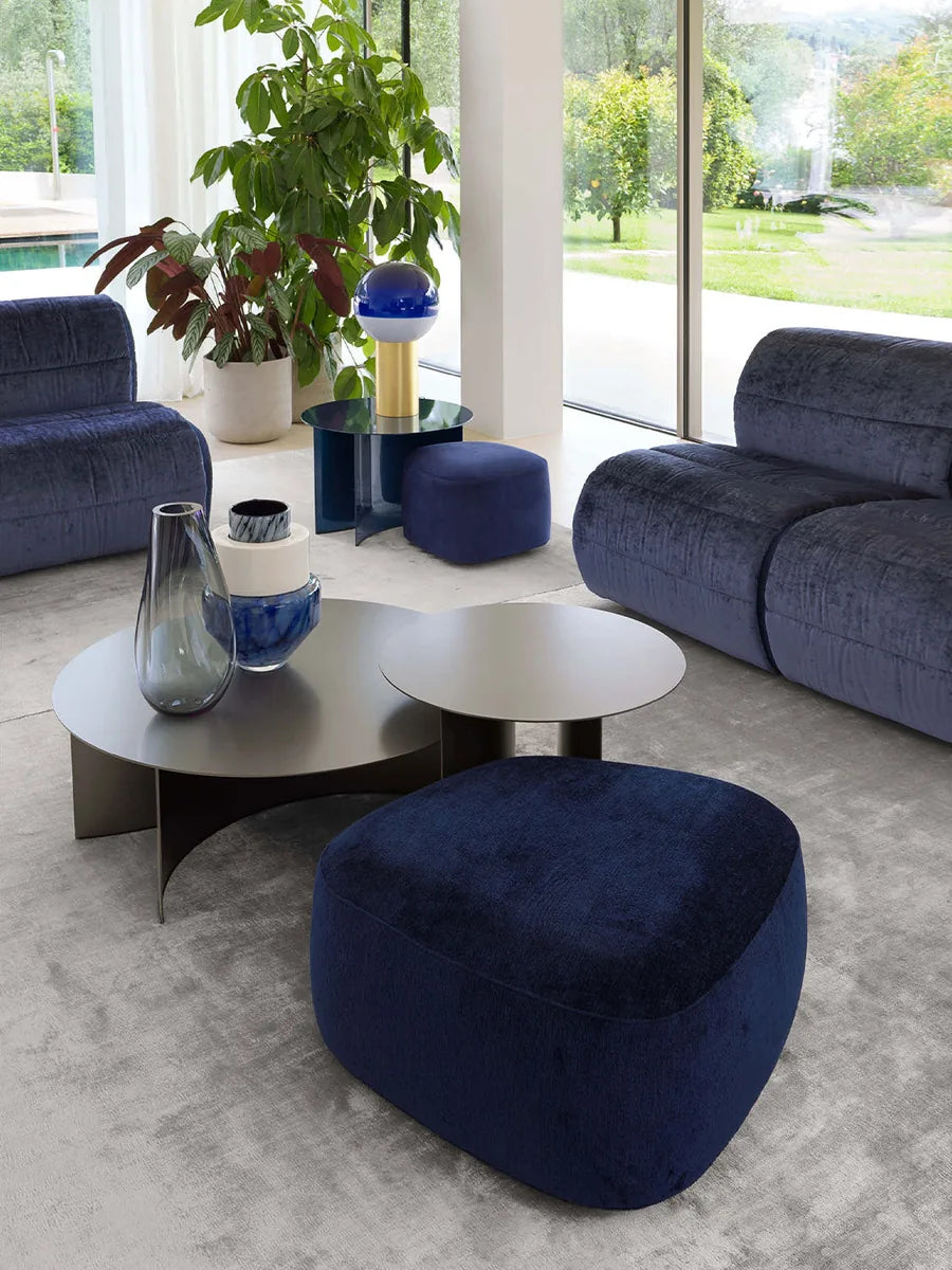 Flou Flora letto componibile design italiano, sedute doppie e singole in sistema modulare