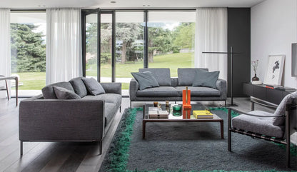 Flou Icon Componibile - letto componibile design moderno in legno e tessuto
