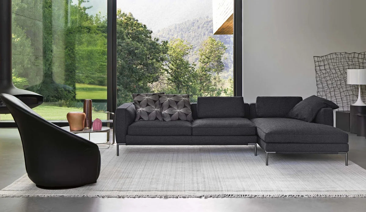 Flou Icon Componibile - letto componibile design moderno in legno e tessuto