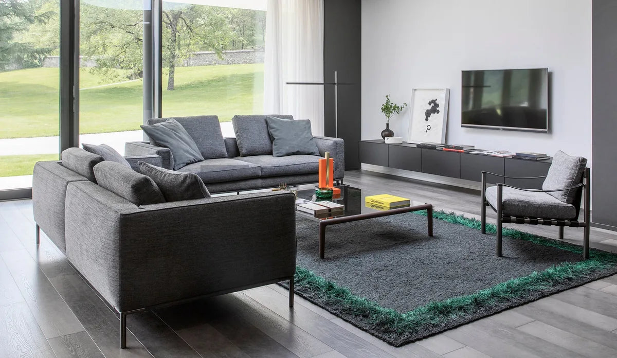 Flou Icon Componibile - letto componibile design moderno in legno e tessuto