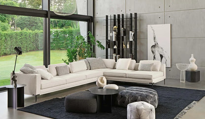 Flou Icon Componibile - letto componibile design moderno in legno e tessuto