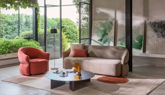 Flou Madame Butterfly divano due posti design farfalla schienale morbido