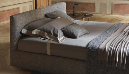 Flou Merkurio Matrimoniale letto imbottito design Rodolfo Dordoni