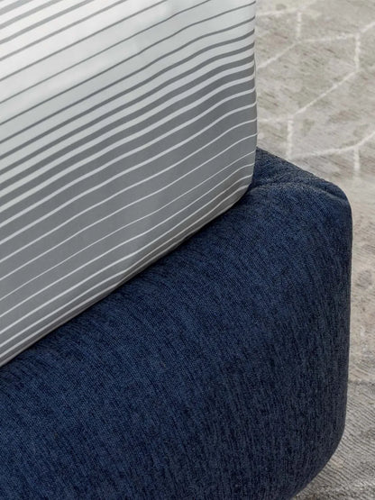 Flou Merkurio Singolo - Letto imbottito design Rodolfo Dordoni con testata e base morbide