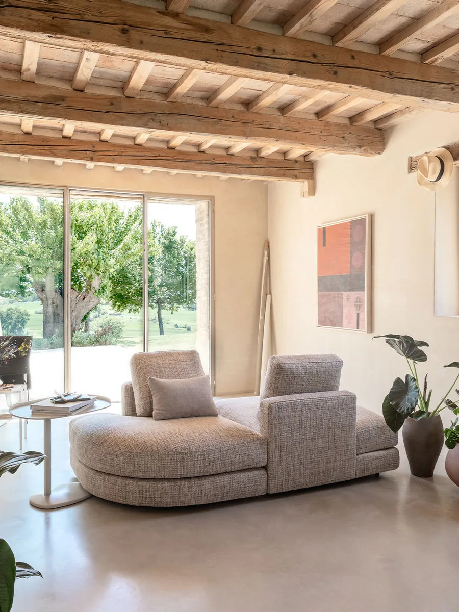 Flou Myplace Componibile - divano modulare design italiano con seduta regolabile
