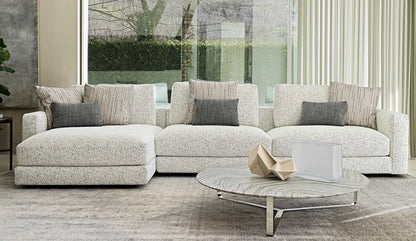 Flou Myplace Componibile - divano modulare design italiano con seduta regolabile