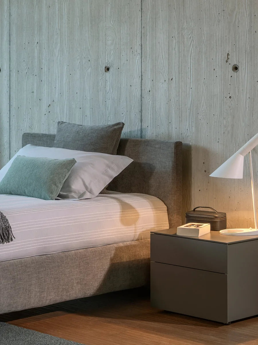 Flou Notturno 2 Singolo letto singolo design tessuto pelle