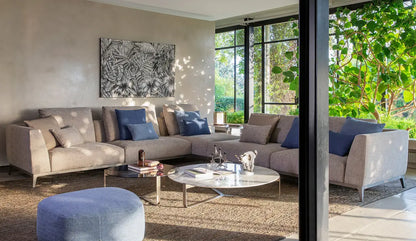 Flou Olivier Componibile - letto componibile design italiano, elegante e modulare per camere moderne
