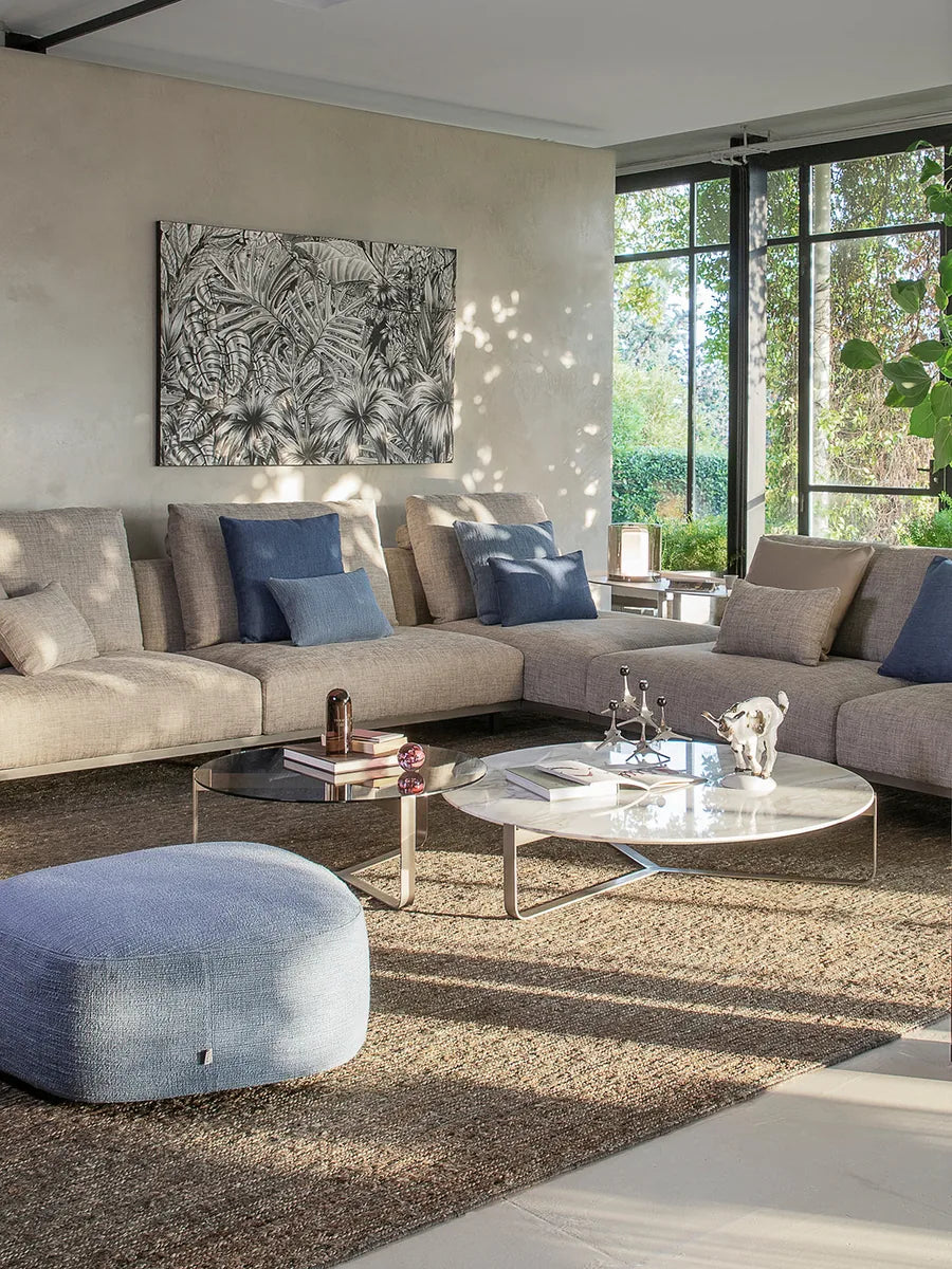Flou Olivier Componibile - letto componibile design italiano, elegante e modulare per camere moderne