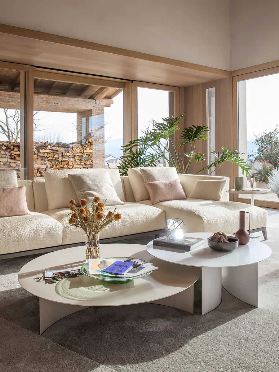 Flou Olivier Componibile - letto componibile design italiano, elegante e modulare per camere moderne