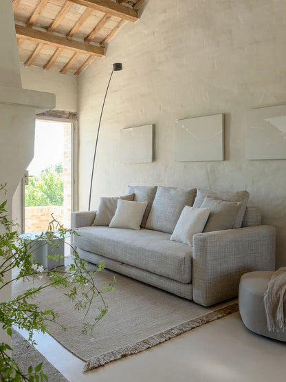 Flou PiazzaDuomo Trasformabile - Divano letto design trasformabile in tessuto