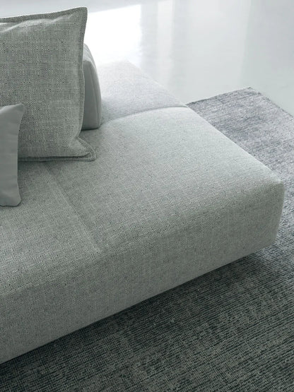 Flou Softbench Componibile - divano modulare con schienali mobili, design italiano