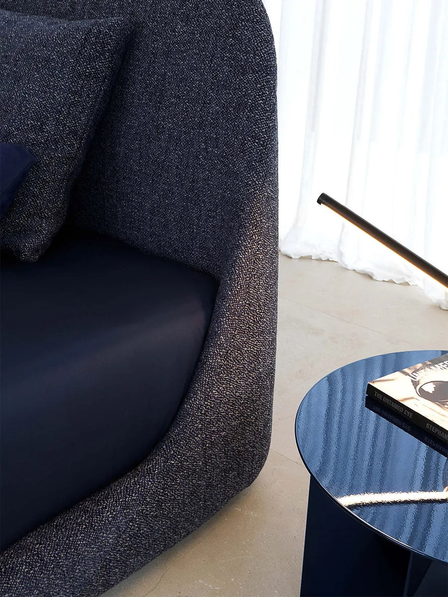 Flou Taormina Matrimoniale - Letto design con testata curva, Made in Italy