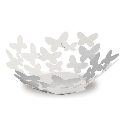 Arti & Mestieri Butterfly centro tavola grande bianco ferro battuto lavorazione artigianale