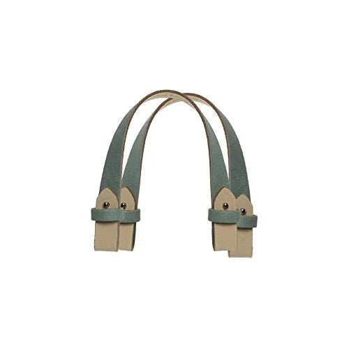 Il mio negozio Fullspot 2 Tracolle ecopelle invecchiata Verde Salvia