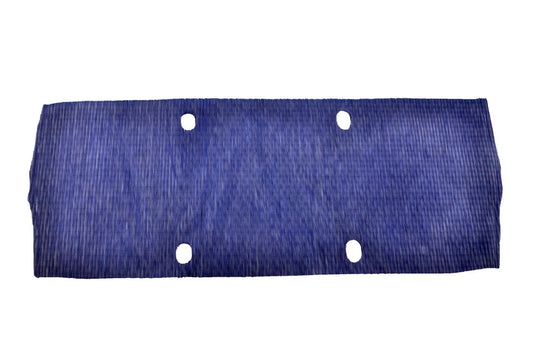 Fullspot O Bag borsa effetto sacco blu bordo - design italiano contemporaneo