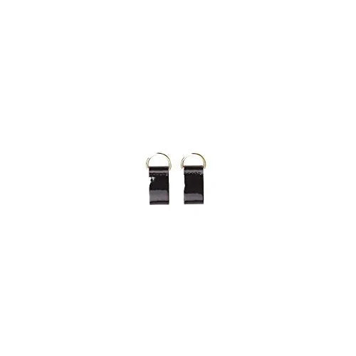 Fullspot O Pocket 2 chiusure clip pelle nero oro - accessorio design italiano