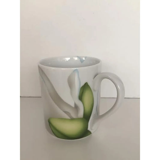 Generico Mug mod PETALI in ceramica con decoro floreale, design italiano Stilmobili