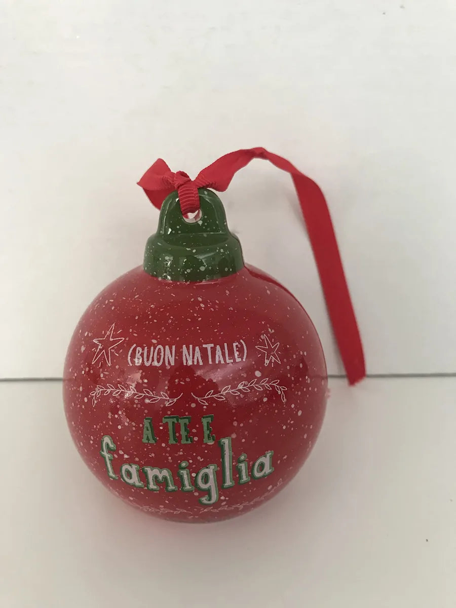 Il mio negozio Palla Natalizia a Te e Famiglia decorazione natalizia design italiano