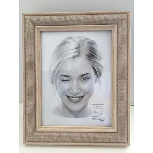 Mascagni portafoto in legno naturale 13x18 tinta unita