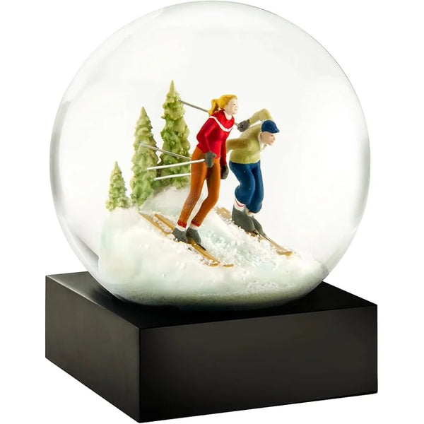 Stilmobili — Globo Neve Sciatori | Decorazione Natalizia — Stilmobili