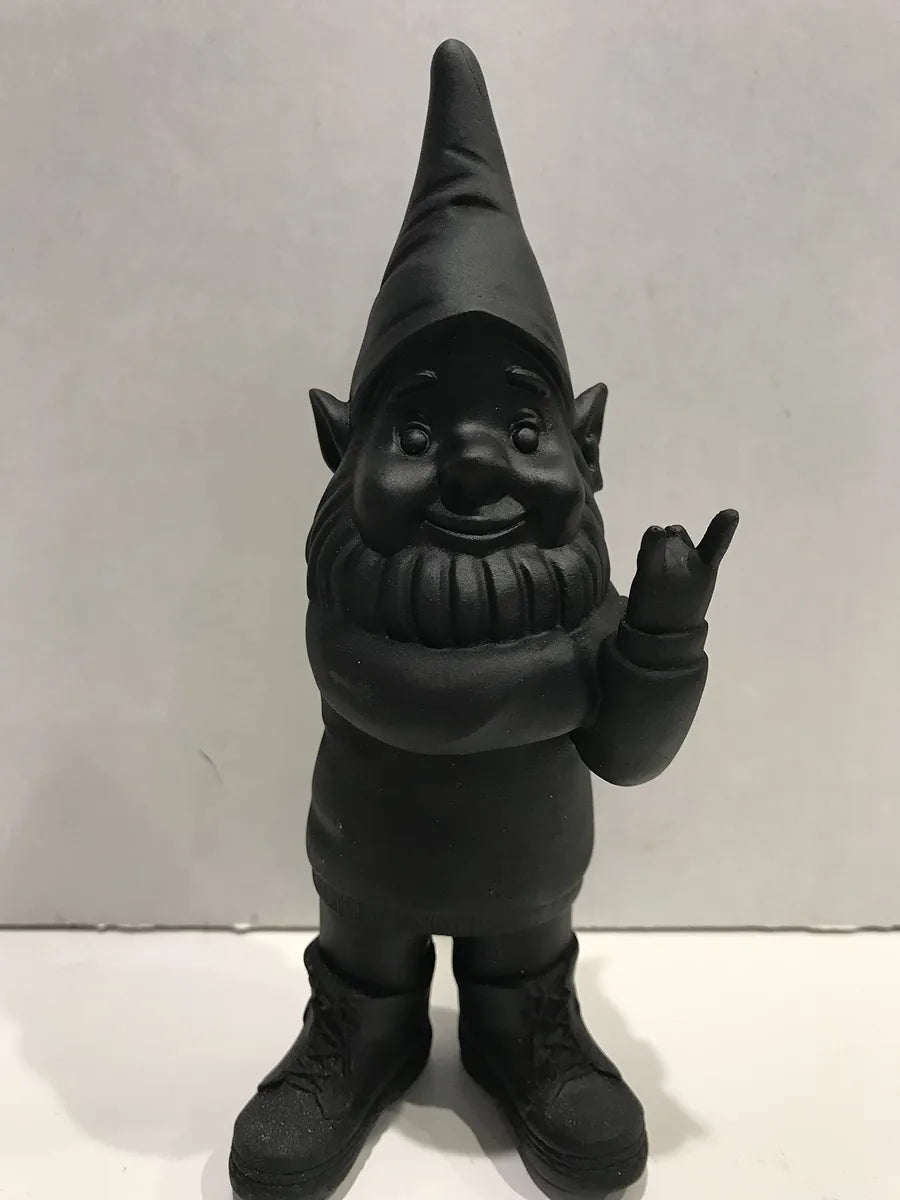 Inanottini Tino Piccolo Nero Opaco cm 15 - dettaglio ceramica nero opaco