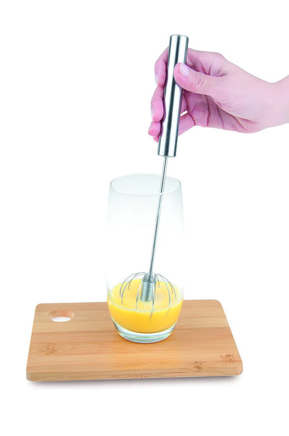 Ipac frusta acciaio inox argento con meccanismo a pressione