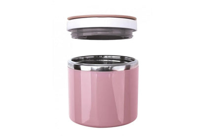 Iris Thermos Rosa 0.6L - acciaio, design Barcelona per bevande calde e fredde
