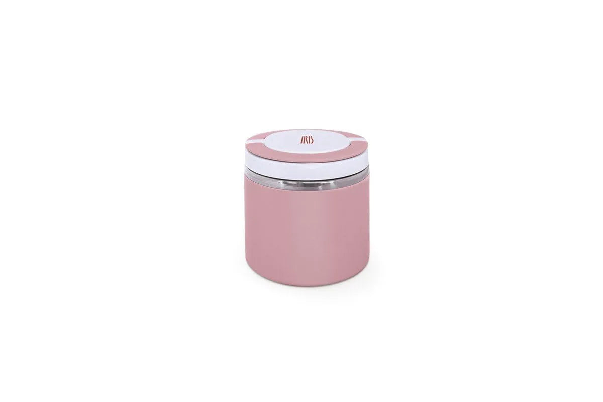 Iris Thermos Rosa 0.6L - acciaio, design Barcelona per bevande calde e fredde