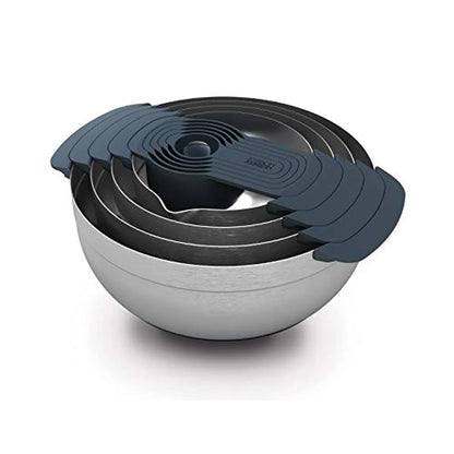 Joseph Joseph Ciotola Colino Nest™ 9 Plus in acciaio inox con scolapasta e misurini