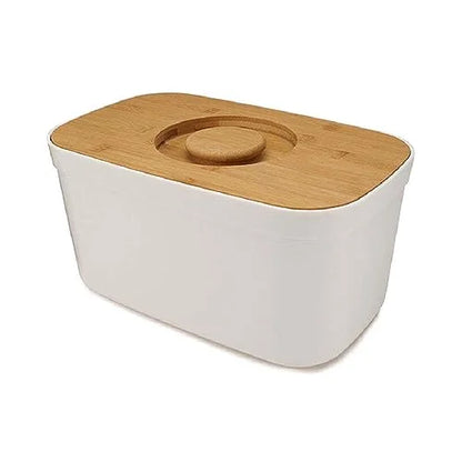 Joseph Joseph contenitore pane polipropilene coperchio bambù tagliere reversibile