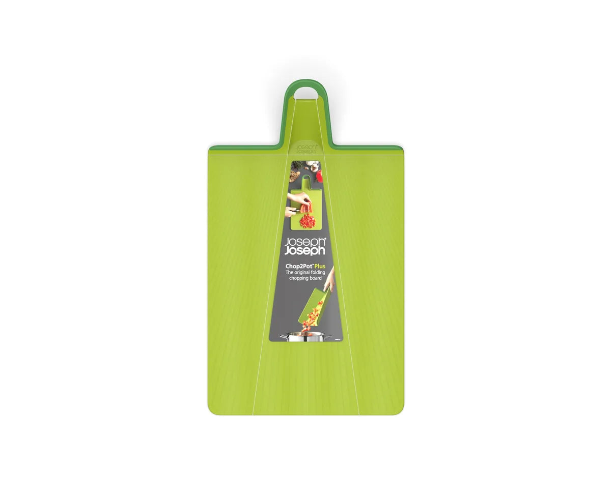Joseph Joseph Chop2Pot Plus tagliere pieghevole in polipropilene con superficie texturizzata antiscivolo